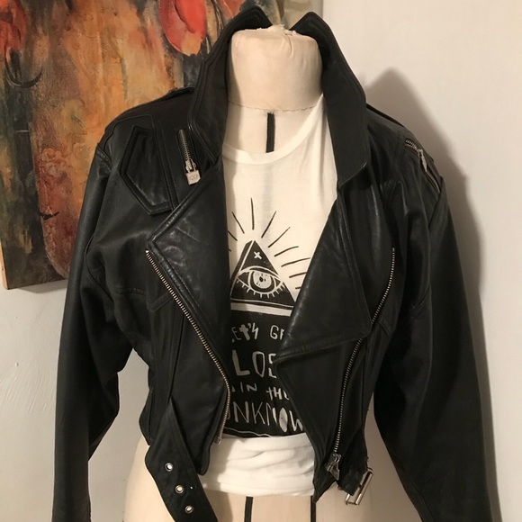 Vintage Leather jkt - Picture 2 of 8